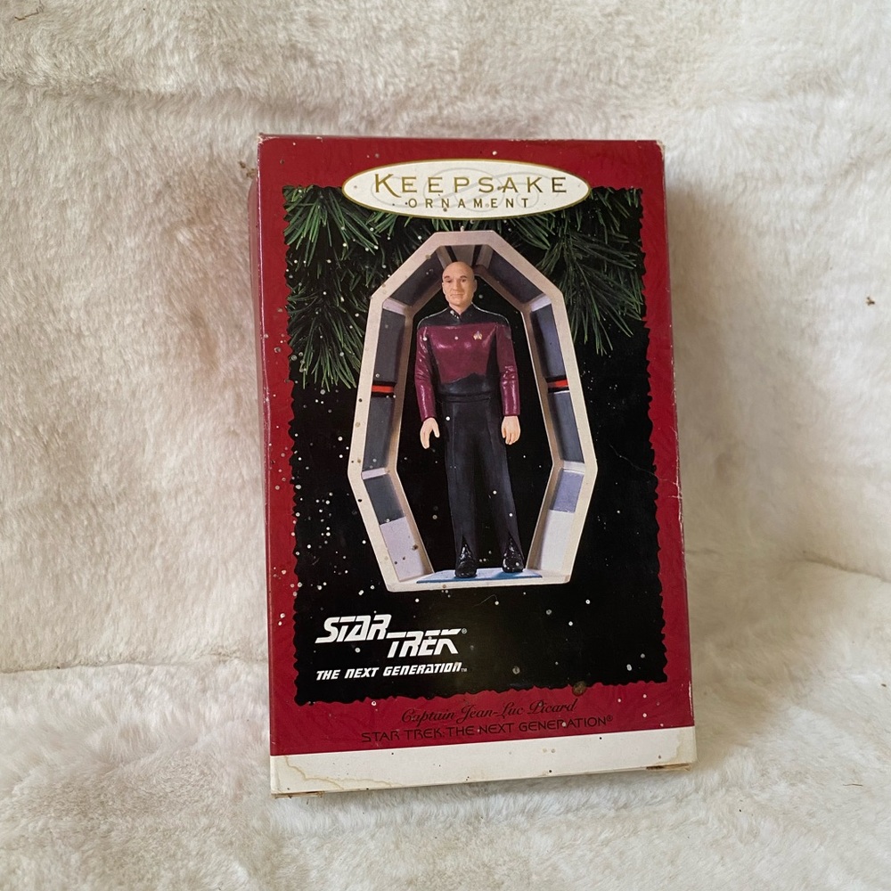 Star Trek Jean-Luc Picard Keepsake Ornament 1995